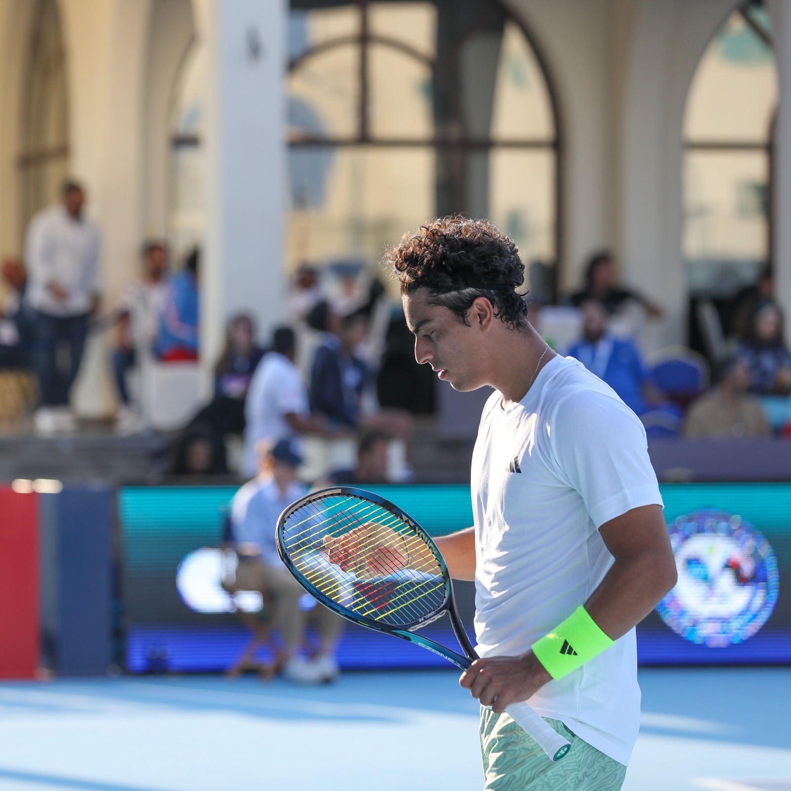 الأردني شلباية يقصي المصنف الثاني في البطولة الإيطالي فونيني ويتأهل إلى ربع النهائي.. ومنافسات قوية تشهدها مسابقة الزوجي<